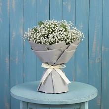 Букет цветов из:  Гипсофила в Осельки