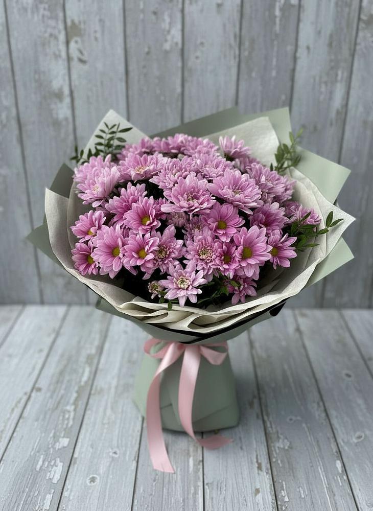 Букет цветов из: Хризантемы в Осельки