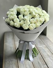 Букет 35 Белых роз #REPLACE_PRED# Осельки