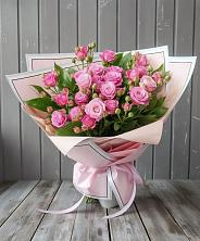 Букет Розовый кустик в Осельки