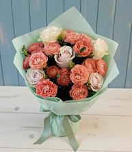 Букет цветов из:  Розы в Осельки