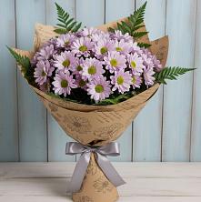 Букет цветов из:  Хризантемы в Осельки