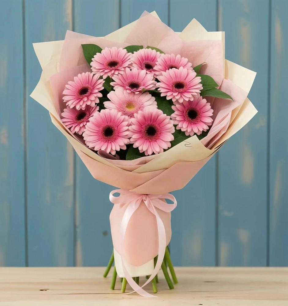 Букет цветов из: Герберы в Осельки