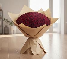 Букет 101 Красная роза #REPLACE_PRED# Осельки