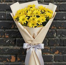 Букет цветов из:  Хризантемы в Осельки