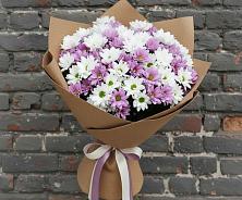 Букет цветов из:  Хризантемы в Осельки