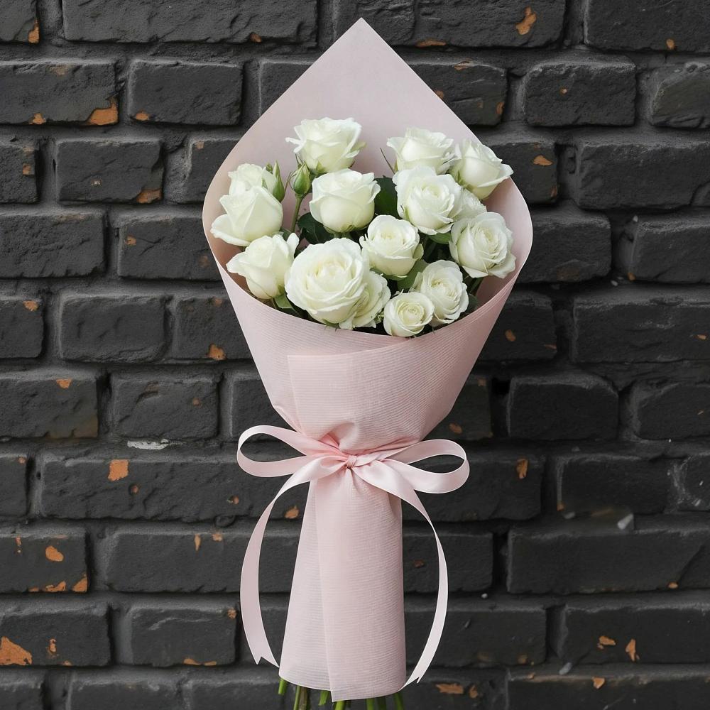 Букет цветов из: Розы в Осельки